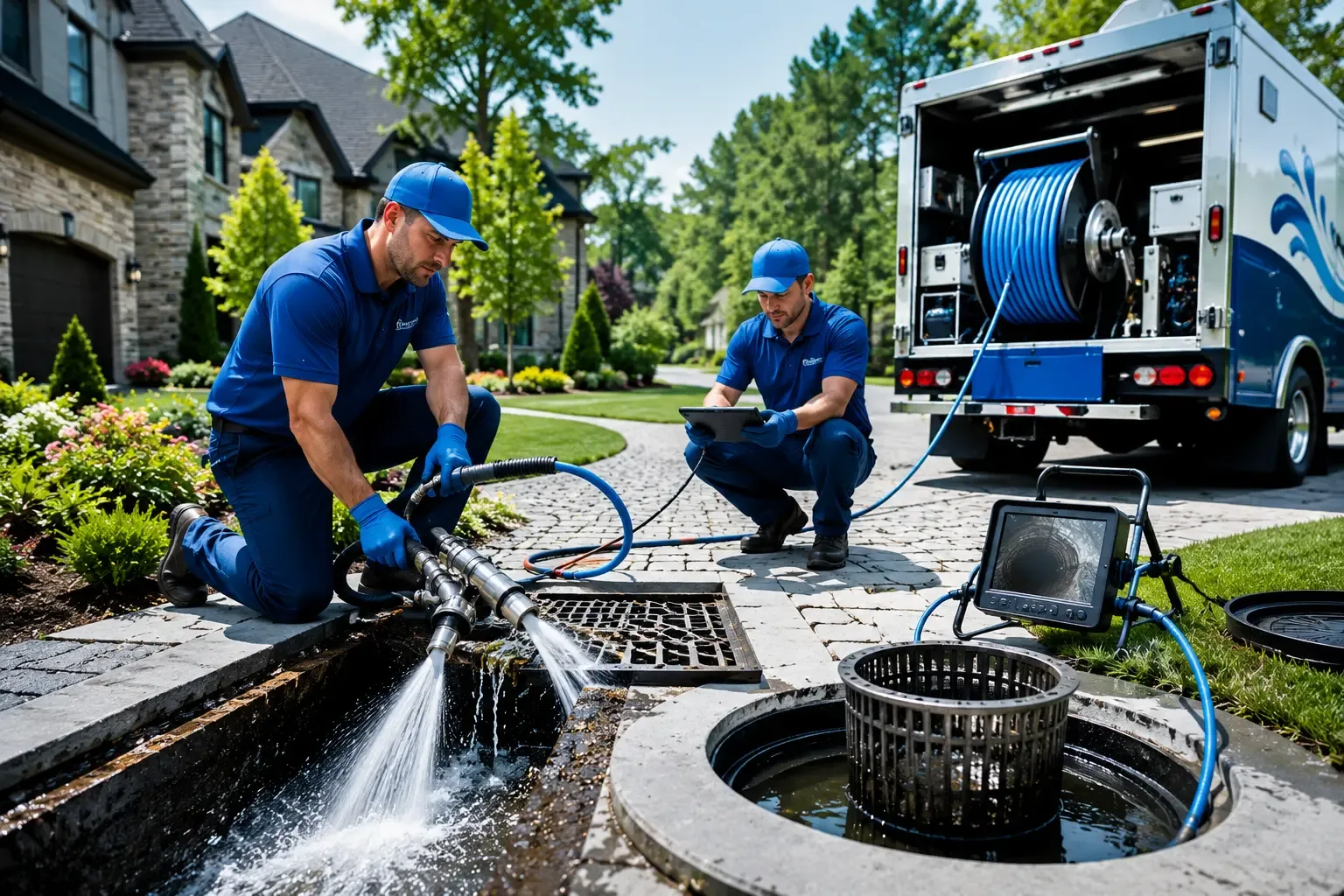 Local outdoor drain cleaning professionals in Cranesville, PA