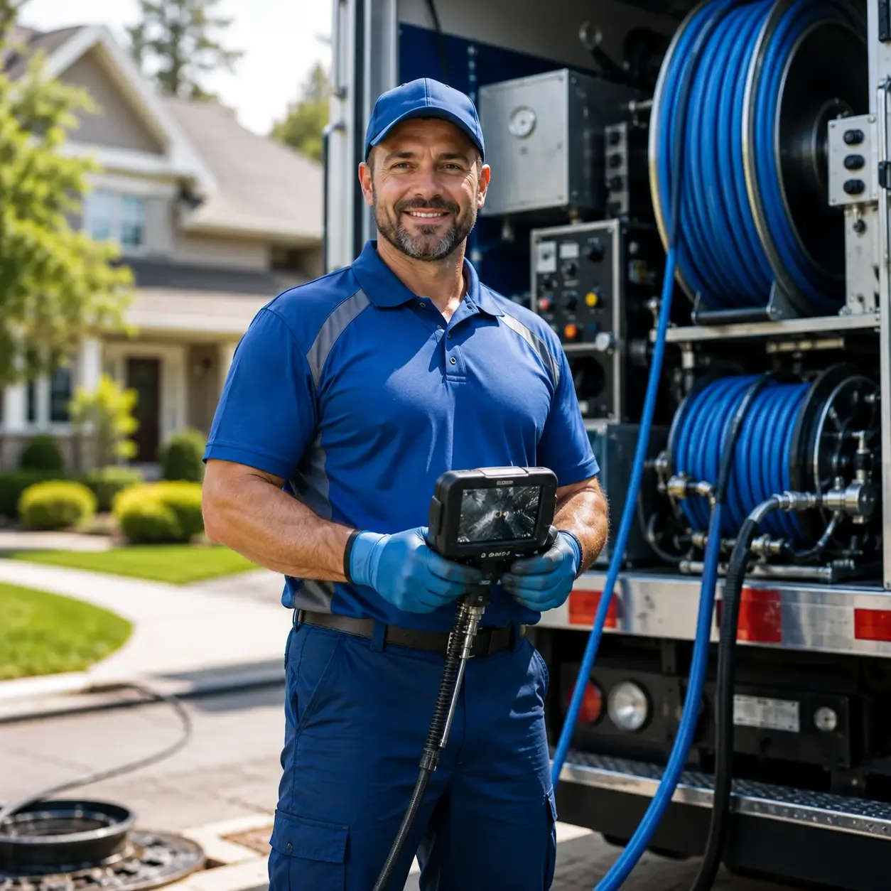 Local outdoor drain cleaning specialists in Cranesville, PA